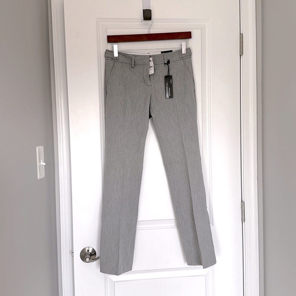 Express Women's Columnist Grey Dress Pants (0S)
